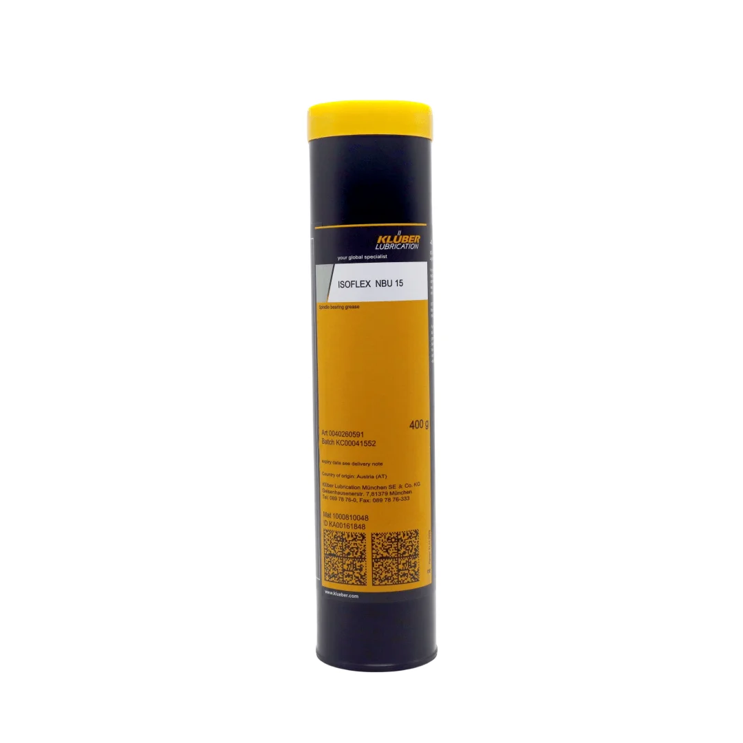 Rodamientos de husillo de lubricación Kluber NBU15, ISOFLEX NBU 15 para máquina herramienta, maquinaria textil de precisión, 1KG