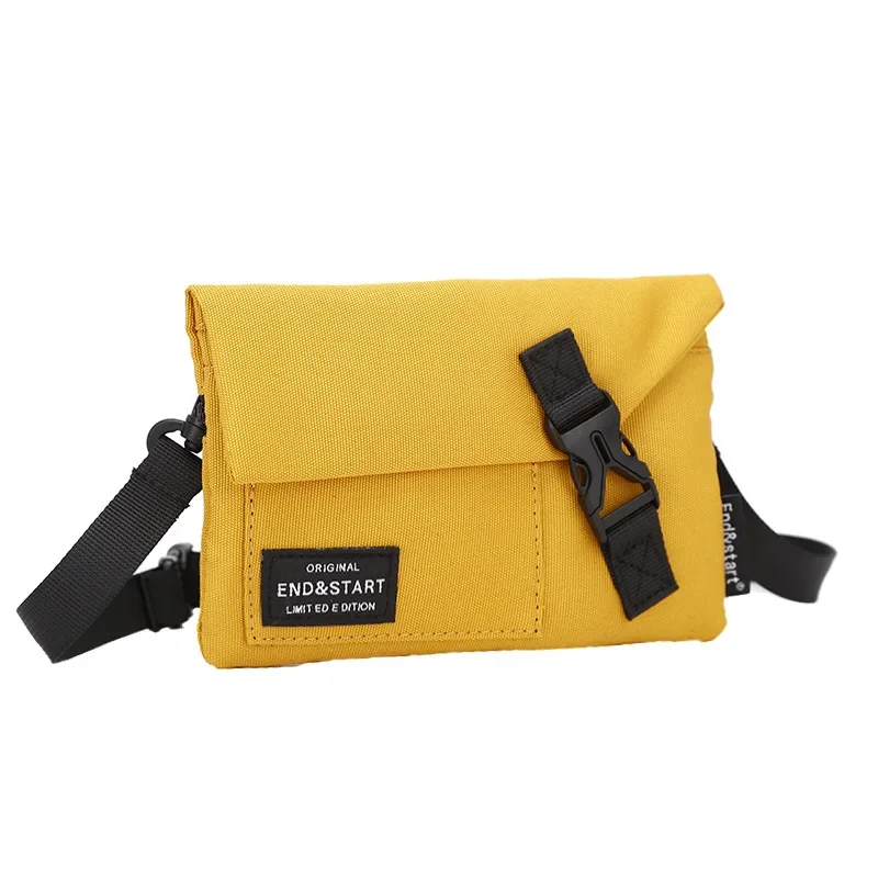 Men's Crossbody  Mini Bag Lightweight Mobile Phone  Female Japanese Style Bag Casual Cross Straddle Small Backpack Male 가방