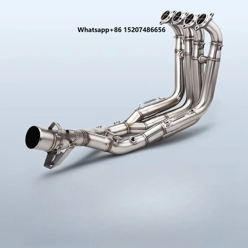 Motorcycle Engine Exhaust Muffler System Front Link Pipe for S1000XR, S1000XR Exhaust Manifold Connected to the Original Vehicle
