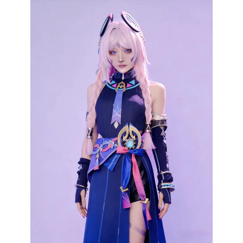 ▶❤Anime Alois Trancy Cosplay Costume Purple Evening Dress Coat Tie Vest Shirt Wig Halloween Party Suit❤◀ view 6