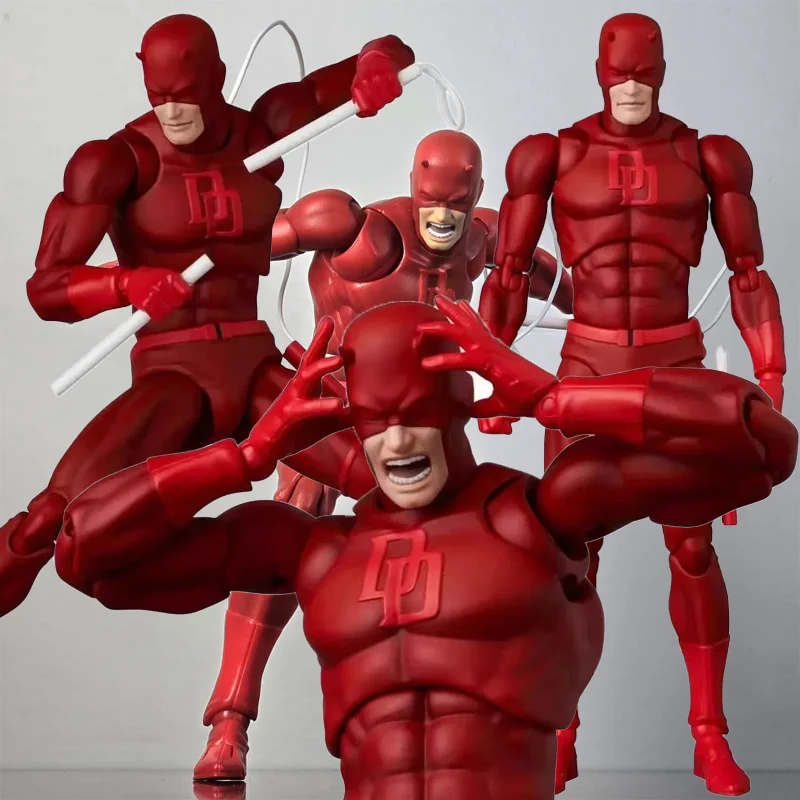 

CT Matt Murdock MAFEX223 KO Комическая версия Daredevil Фигурки Matt Murdock Настольный орнамент Модель Кукла Подарок Коллекционная