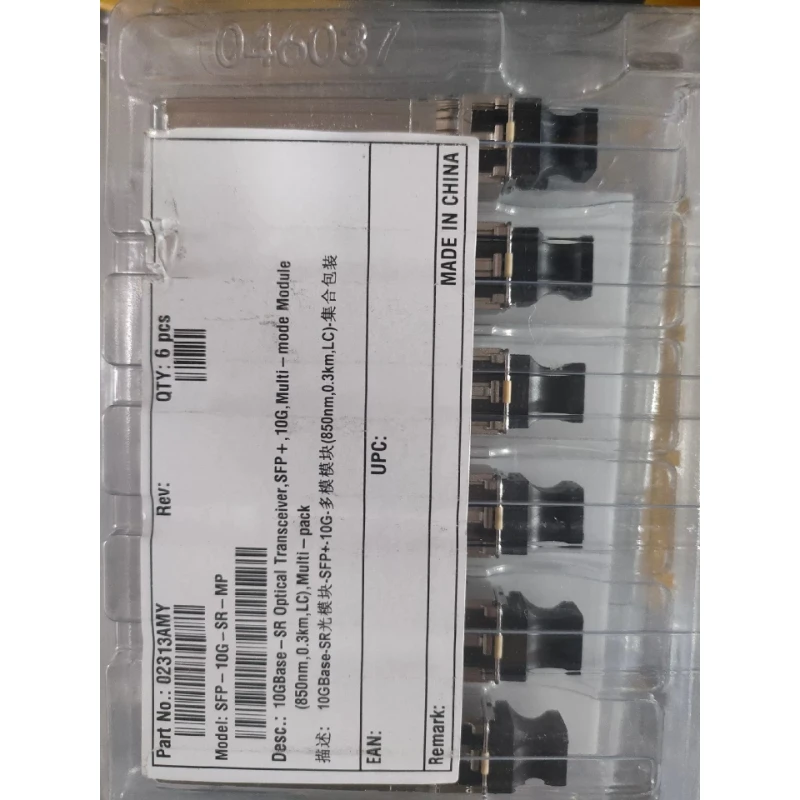 

used for Huawei SFP-10G-SR-MP OMXD30000 02318169 10G SFP+ SR 850nm 300m Duplex LC MMF DOM Transceiver