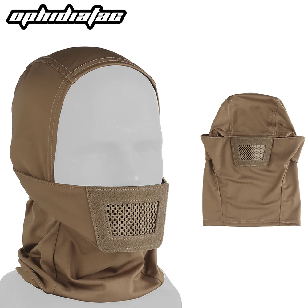 

OPHIDIAN Мужская маска для страйкбола, охотничья маска, Балаклава, головной убор, полная защита лица, райдер для пейнтбола, стрельбы, спорта, велоспорта