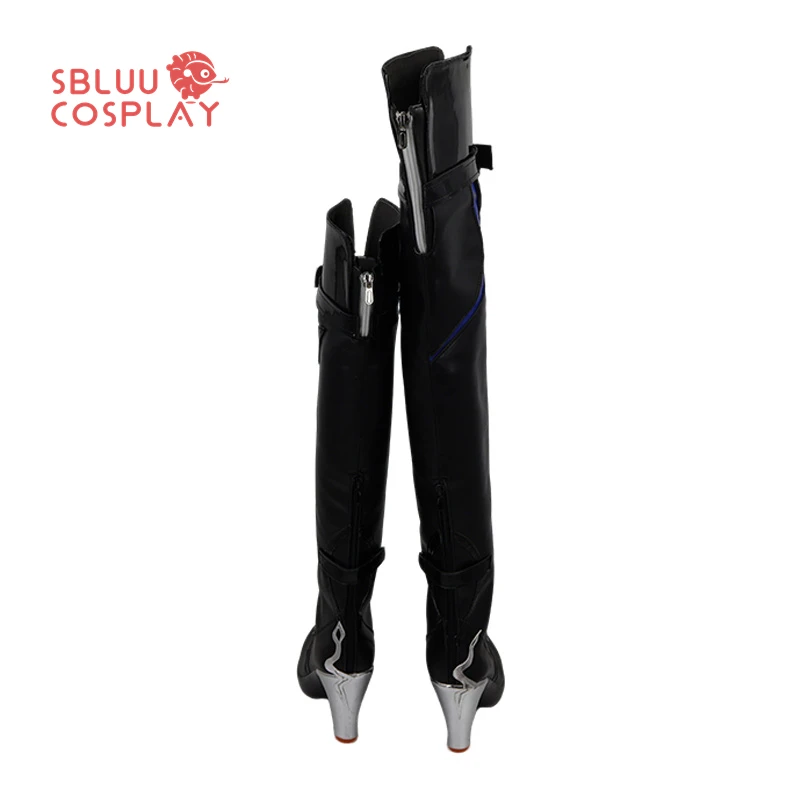 SBluuCosplay ゲーム Honkai スターレール Acheron コスプレ靴ハロウィンパーティーテーマイベントカスタムメイドブーツ