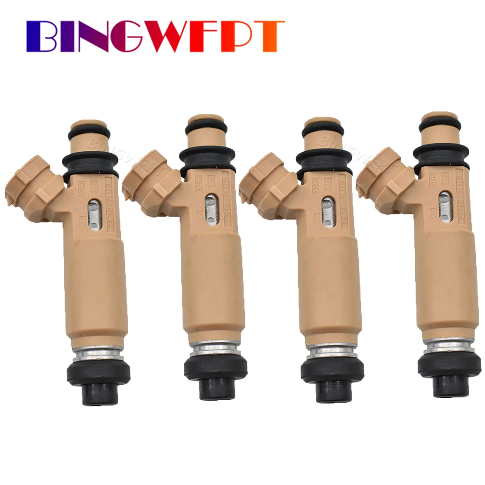 4PCS High quality fuel injectors for TOYOTA  Avensis 2.0L 3S-FE 1997 RAV4 2.0L 3S-FE 1997 23250-74170 23209-74170