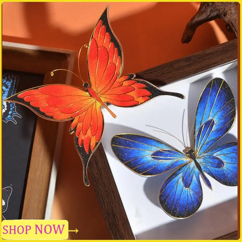 Especial Fine Enamel Art Painting Craft Kit, 3D Butterfly Handmade Decoration Gift, DIY Handmade Material Bag