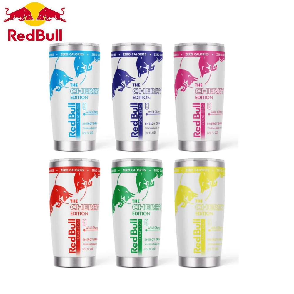 

New 304 stainless steel Red Bull insulated cup suitable for office outdoor sports insulated cup, car portable Red Bull water cup