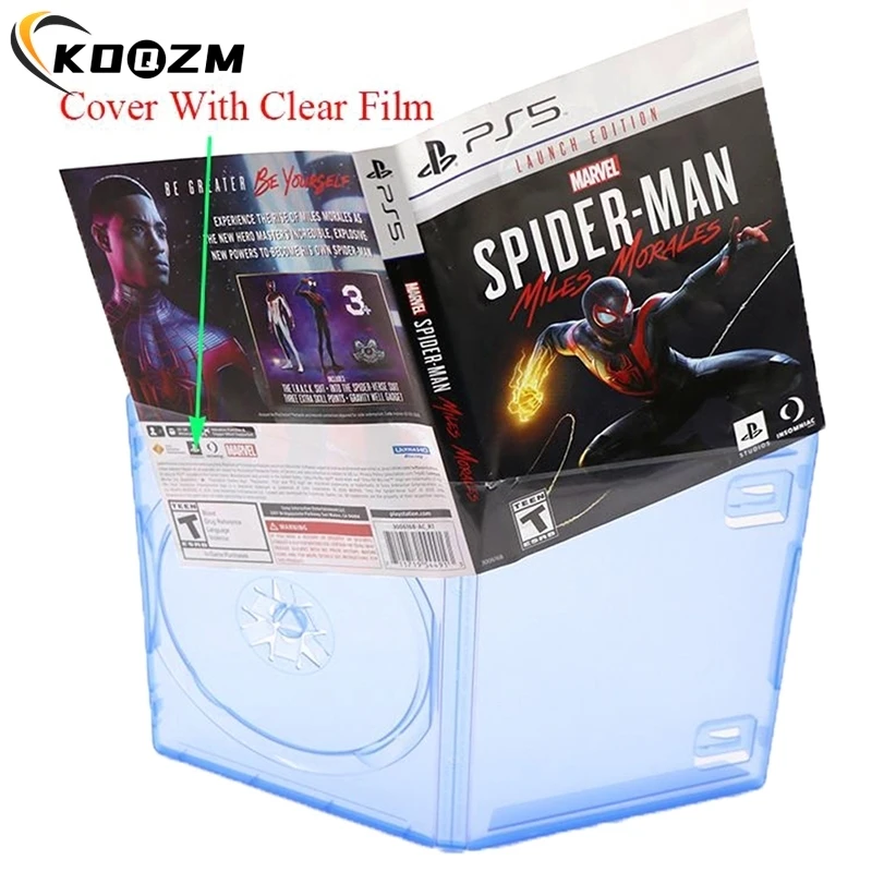 1pcs Plastic Disc Box CD Game Case Protective Box Compatible For / Ps4 Game Disk Holder CD DVD Discs Storage Box Cover Dropship