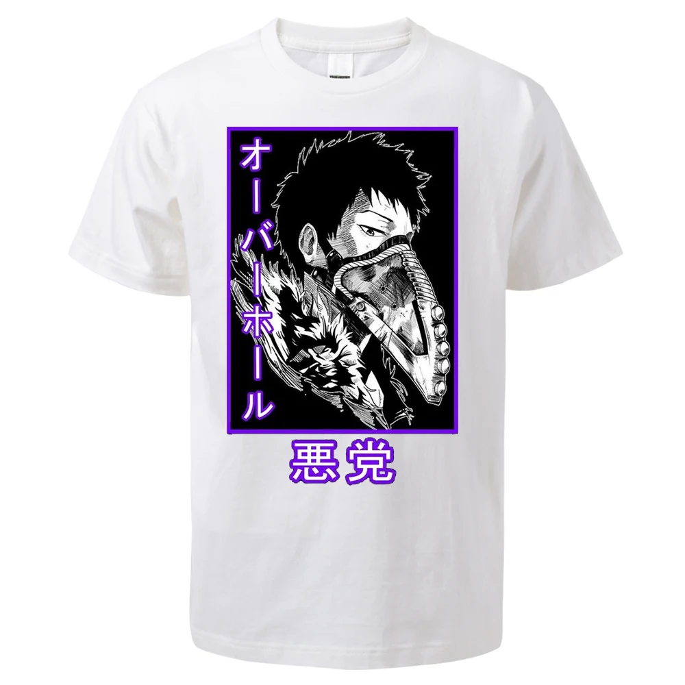 Overhaul My Hero Academia Chisaki Kai japan anime Summer 2024 Men Harajuku T shirts Fashion Breathable Tops Men Tee Shirt