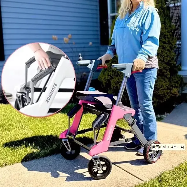 Aircraft model Electric walker Elderly electric four-wheeler scooter Elderly electric wheelchair car