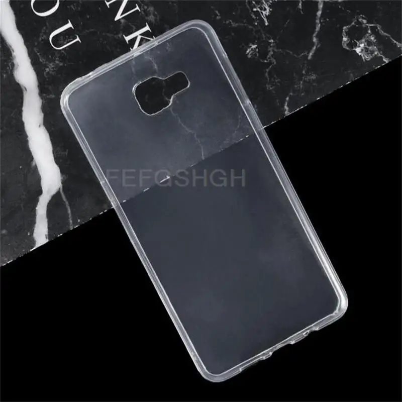 Anti-knock Soft TPU Phone Case For Samsung Galaxy A9 Pro 2016 A910 A9100 A910F SM-A910F Silicone Cover Bumper Tempered Glass