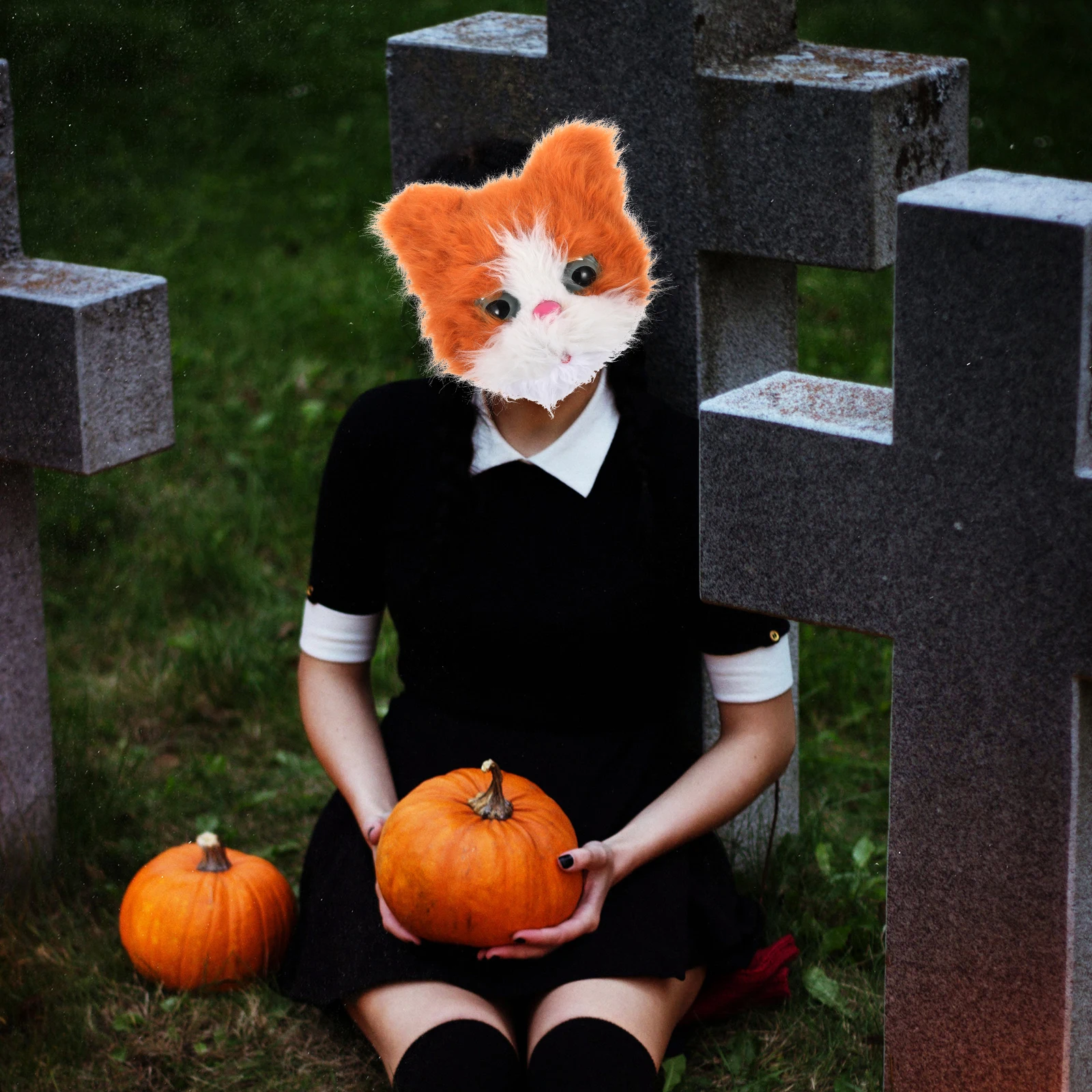 

Cat Mask Masks Facial Decoration Halloween Cosplay Luxury for Women Plastic Costume Kawaii