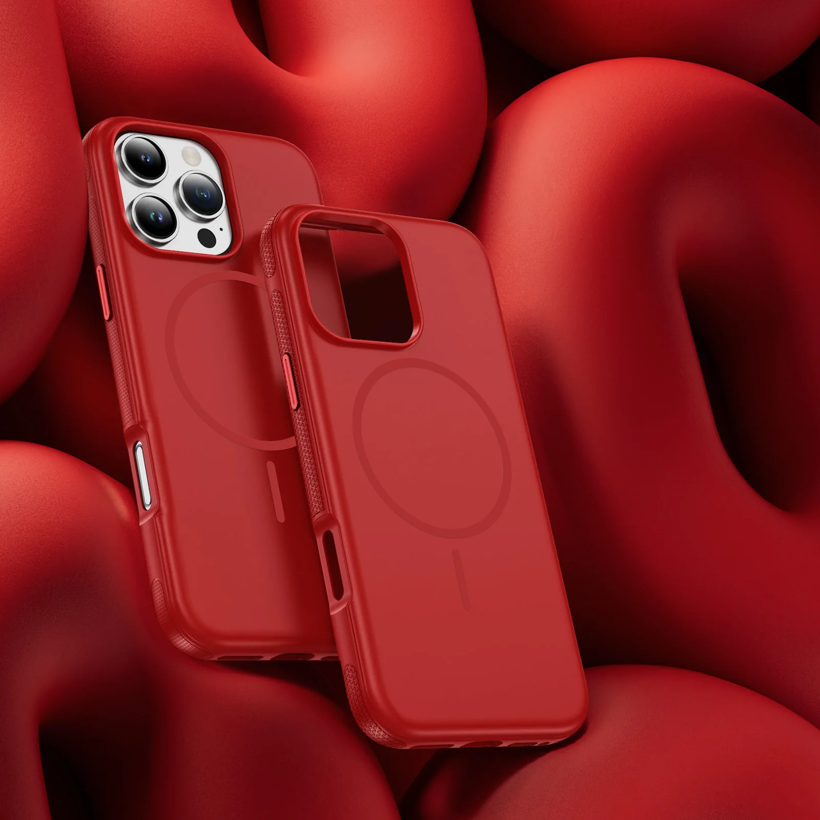 

Suitable for iPhone 16e 16 15 14 13 12 Pro Max 16 Plus Magnetic Case Compatible with Magnetic Car Phone Mount, TPU Thin Cover