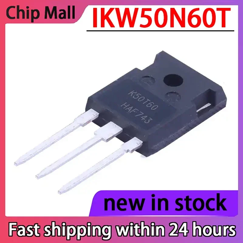 5PCS IKW50N60T K50T60 Brand New Inverter Welding Machine IGBT Single Tube High-power 50A600V