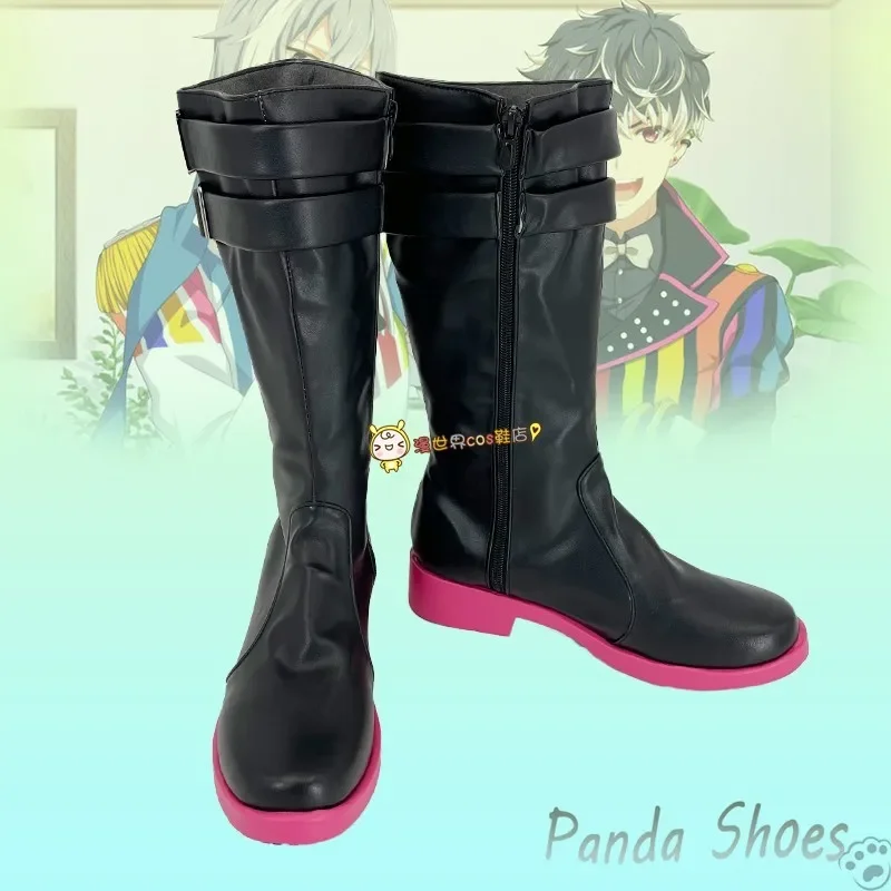 Sunohara Momose Cosplay Shoes Anime Game Idolish7 Cos Boots Comic Momorin Cosplay Costume Prop Shoes for Con Halloween Party