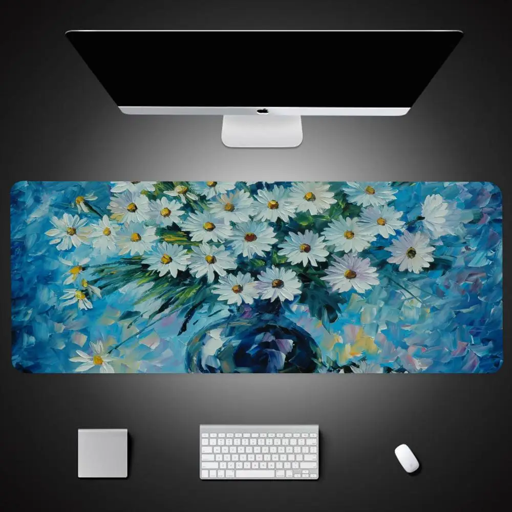 Watercolors Paint Palette Painting Mouse Pad Mouse Pad Gaming Mousepad Speed Desk Mat Laptop Gaming Mats For Office Carpet Desk