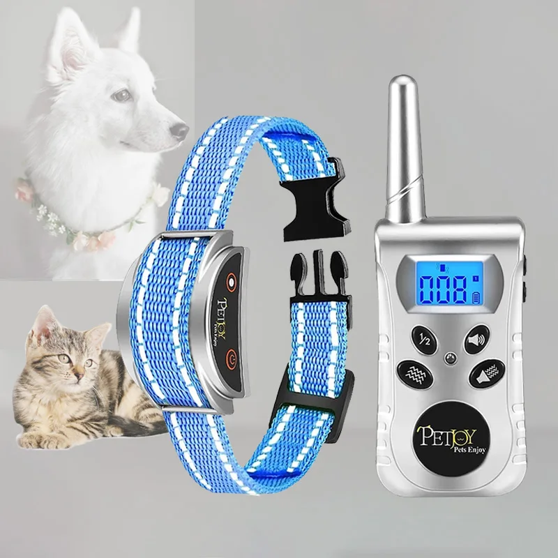 

Vibrating Dog Collars with Remote, 1600ft Range Dog Vibrating Collar for Small Medium Dogs, Beep Vibration Waterproof Dog Collar