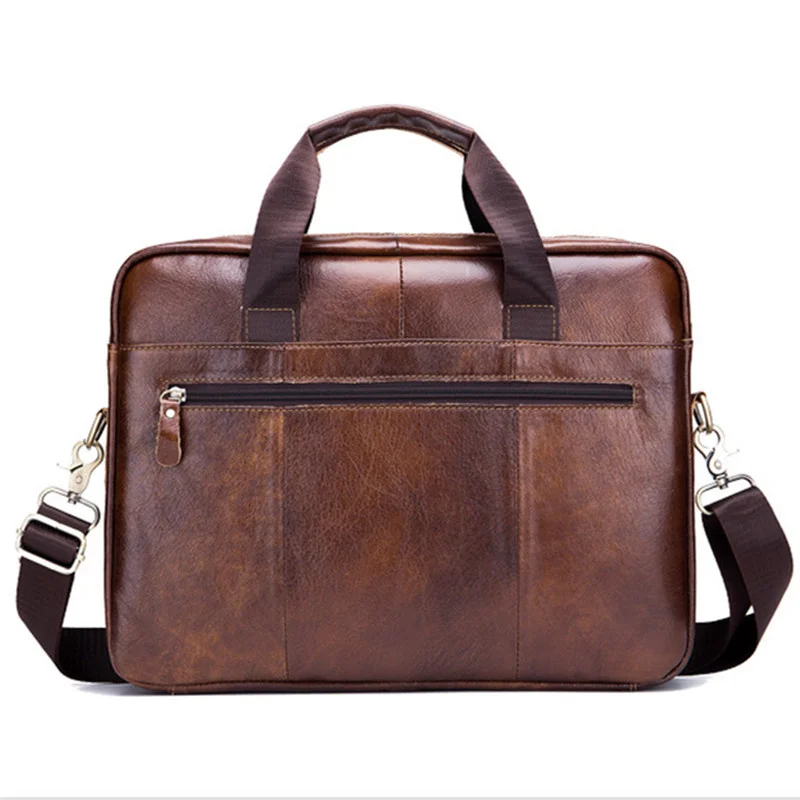 Malas de couro genuíno vintage para homens, bolsa portátil de negócios, bolsa crossbody de alta qualidade, bolsa luxuosa masculina de ombro