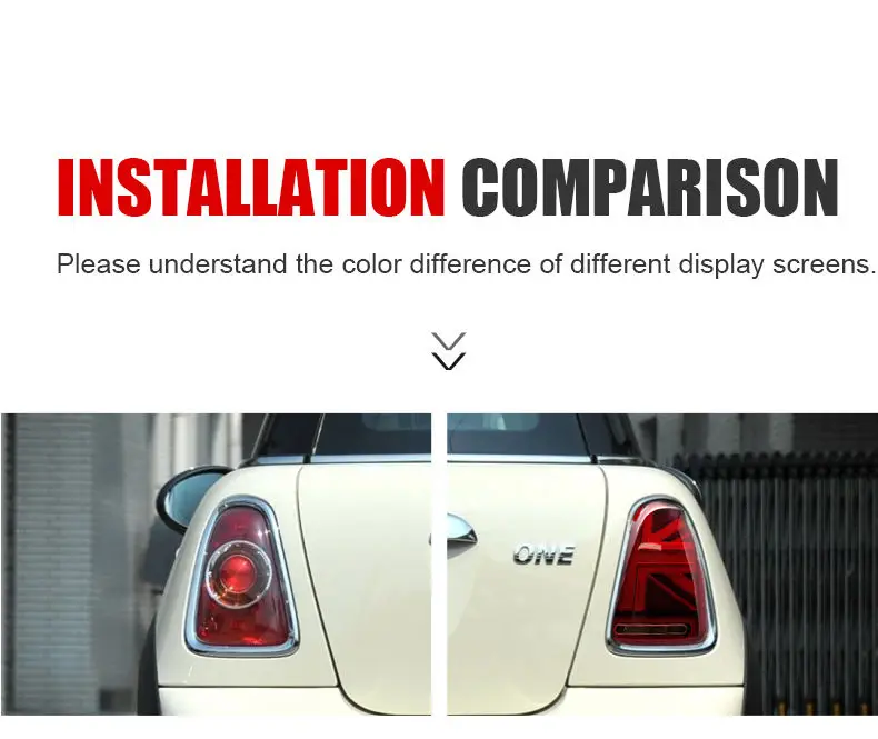 R56 Union Jack Rücklichter Blinker Licht für Bmw Mini R56 07-10/11-13 Rücklicht