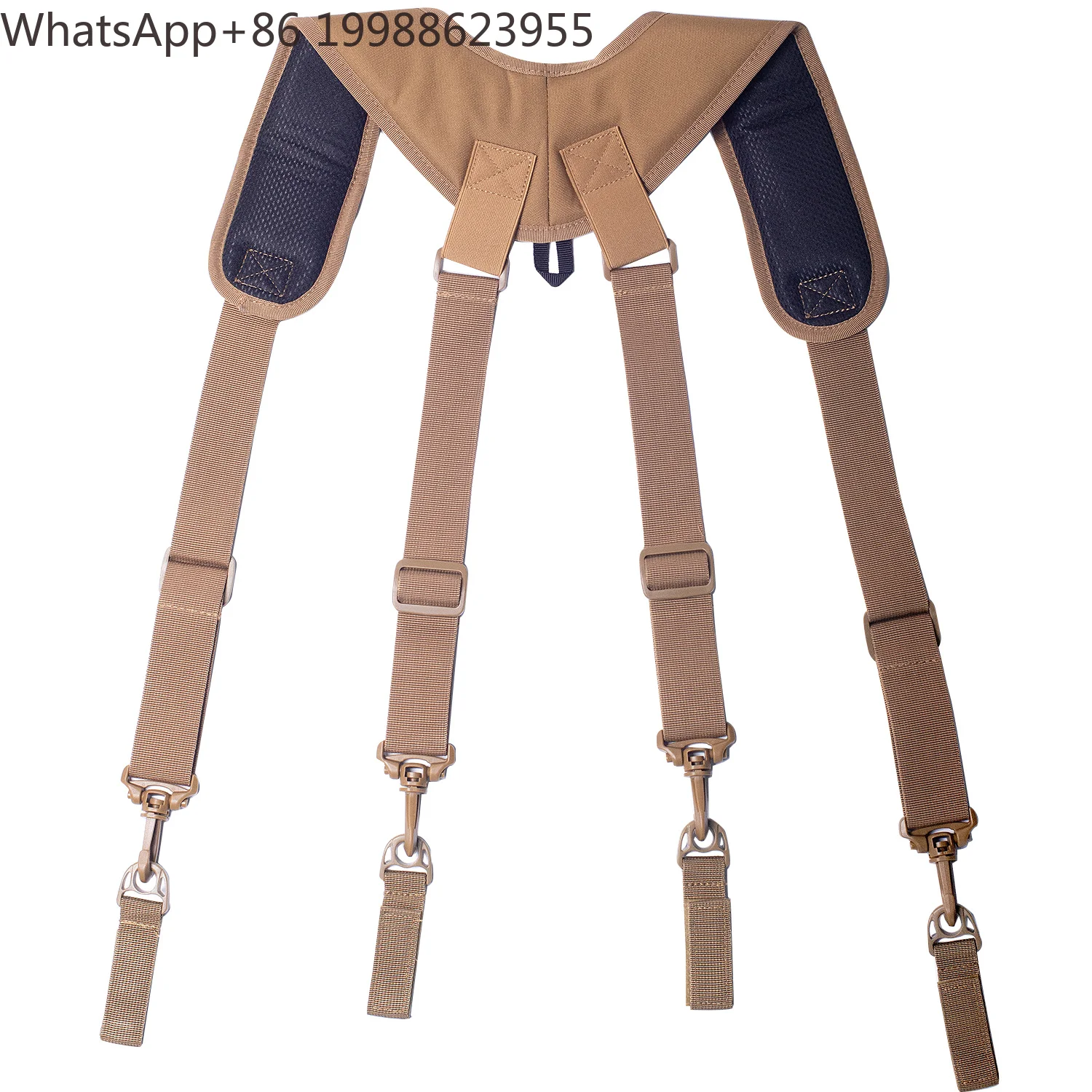 Tactical suspenders Adjustable Equipage X Type Tactics Braces New Tactical Suspenders Men Duty Belt Harness Combat Tool Belt