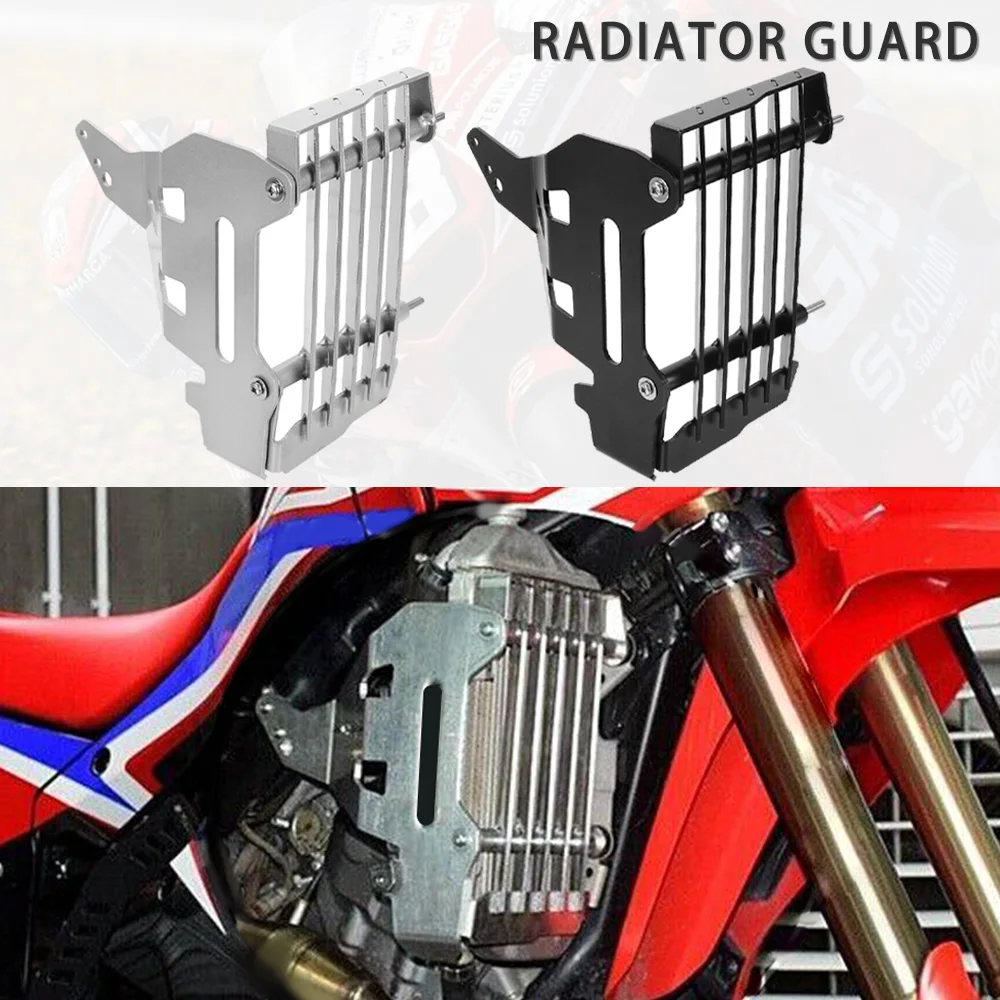 

2025 2026 New FOR HONDA CRF300 RALLY 2022 2023 2024 Motorcycle Radiator Grille Guard Cover Water Tank Protection Guard CRF 300