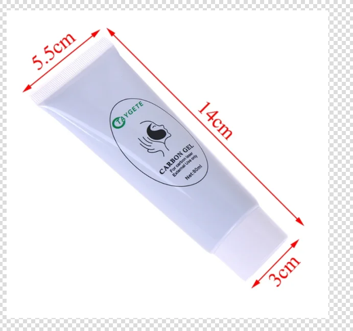 Carbon Gel 80ml Dark Spot Blackhead Remove Black Face Cream Deep Cleaning Moisturizing For ND YAG Laser  Tattoo Whitening Tools