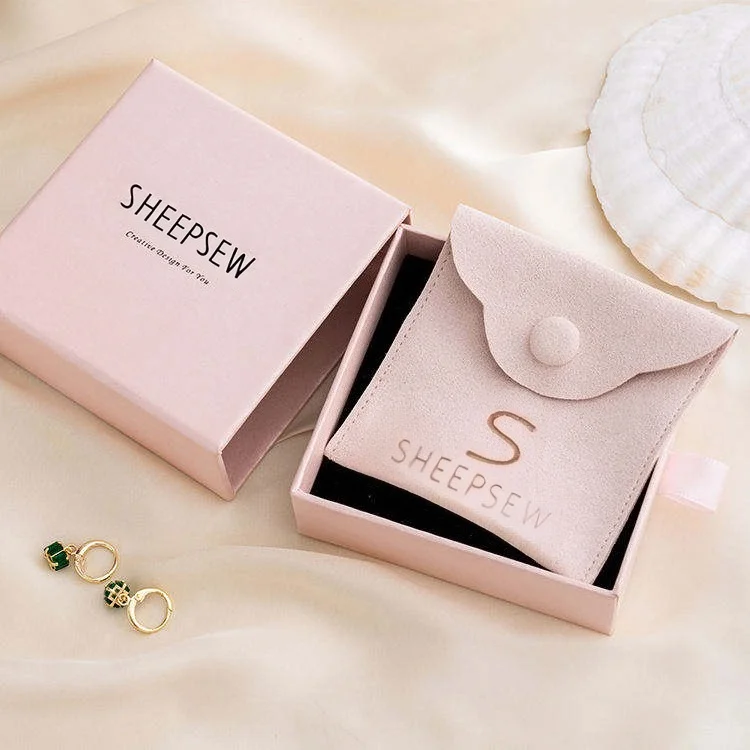 

Cardboard Drawer Sliding Box Necklace Earring Bracelet Pendant Ring Jewelry Packaging Gift Drawer Boxes With Ribbon