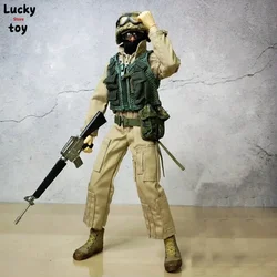 30cm Male Soldier Desert Eagle Action Figures Dolls 1/6 Scale War Figures Model with Head Body Clothes Set Collections Gift