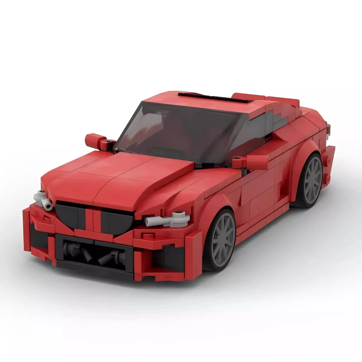 City Speed Racing Fahrzeugmodell Klassischer M2(G87) Supersportwagen MOC Baustein-Set DIY Kinder-Montage-Spielzeug Jungen Geburtstagsgeschenk – Detail 8
