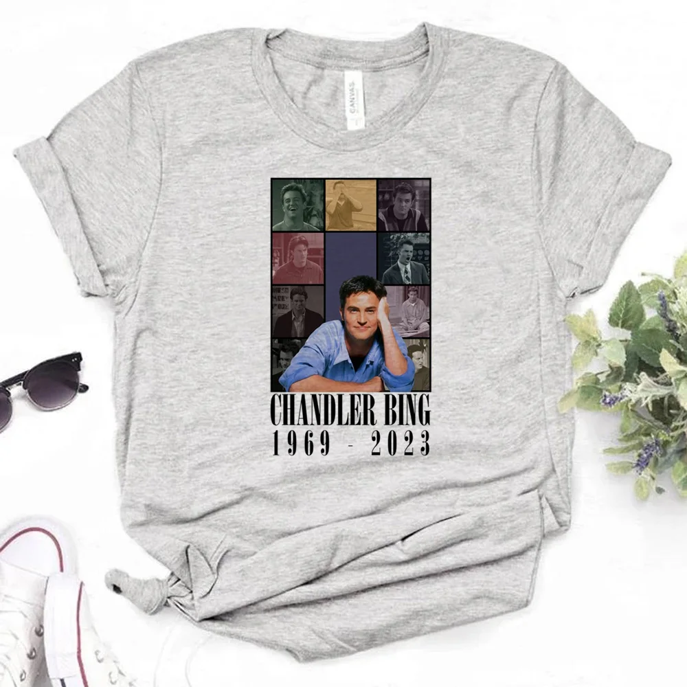 Chandler Bing top women funny designer anime t-shirts girl comic clothing