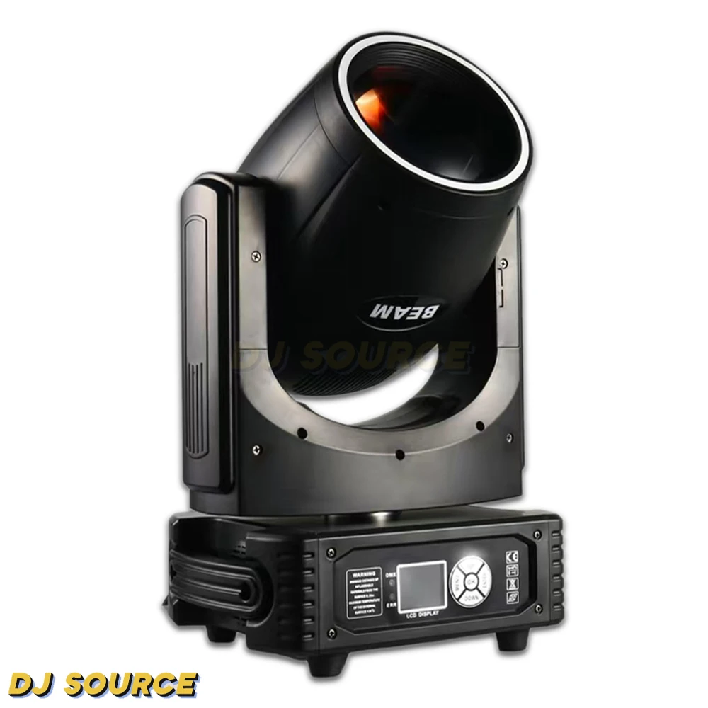 230W Mini 7R Beam Moving Head Light With Ring Spot 8+16+24 Honeycomb Prism Rainbow Effect DMX For Dj Disco Party Stage Effects