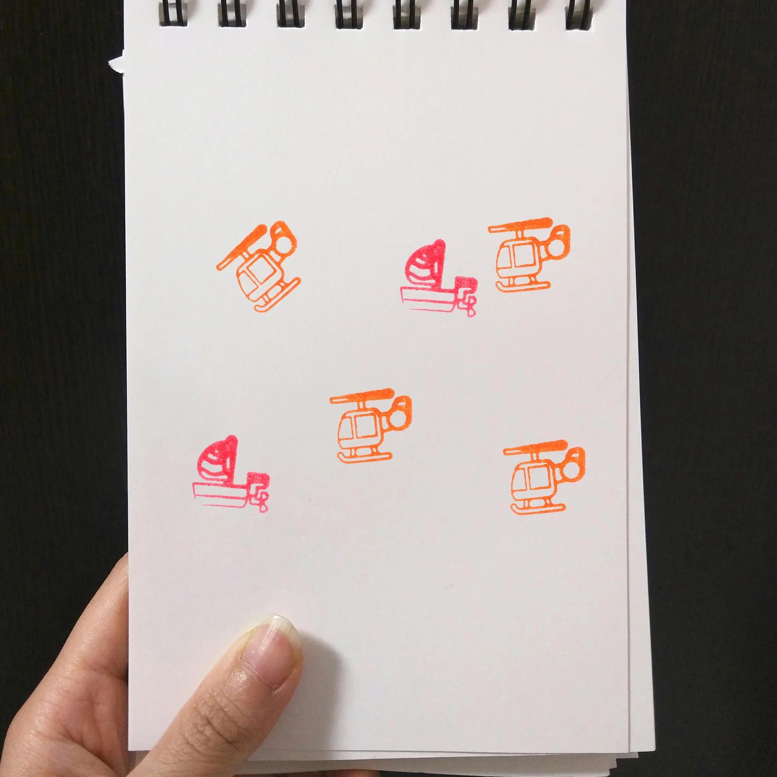 10 Pcs Toy Transportation Stamp Toddler Gift The Name Plastic Journal Stickers DIY Cute Stamper