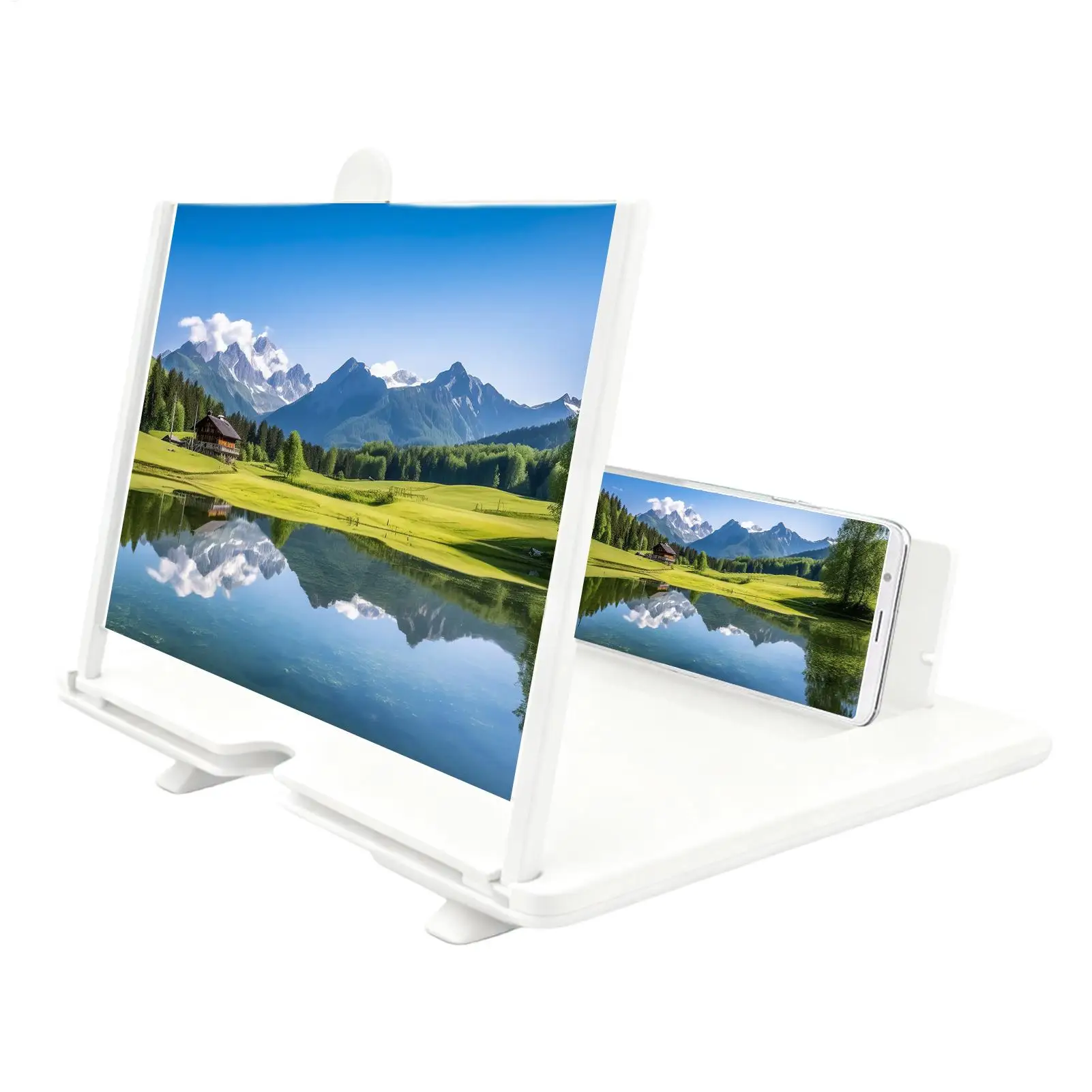 Cell Phone Screen Amplifier MobilePhone Holder MobilePhone HD Portable Phone Screen Video Magnifier Stand Bracket view 5