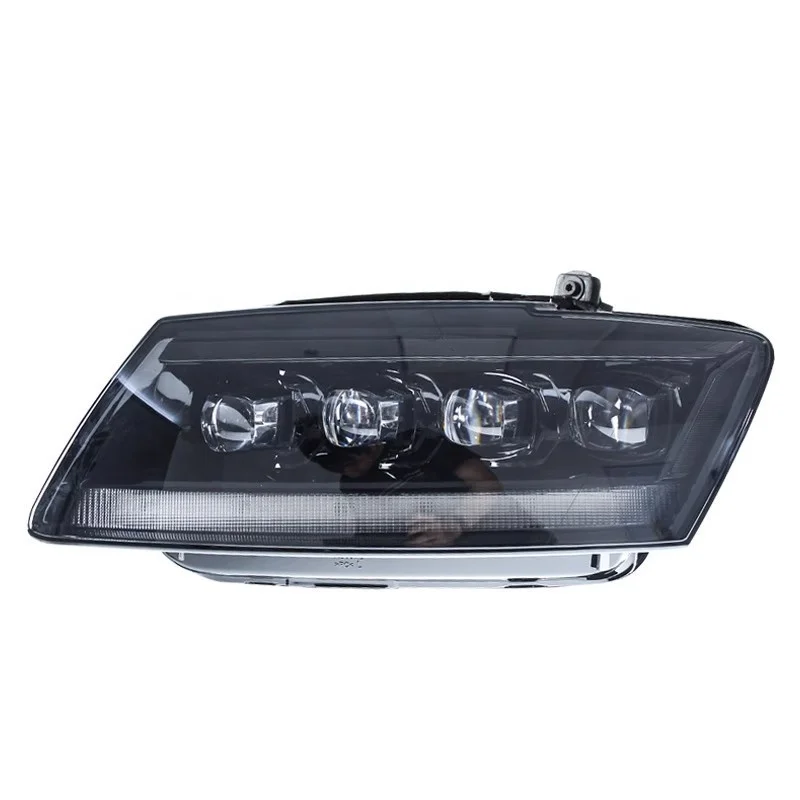 Suitable for 09-18 Audi Q5 Headlight Modified Light Emitting Diode Crystal Lens Flow Steering Signal Light