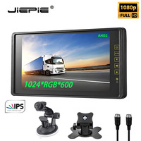 9 Inch AHD 1080P Mirror Monitor High Resolution 1024*600 Screen  With 2 Video Input Support CVBS & AHD signal input for Parking