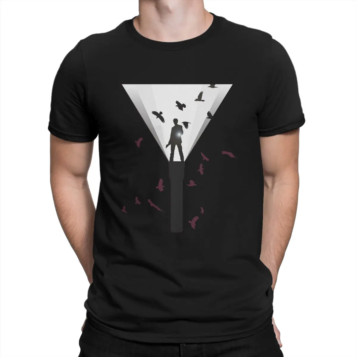 Alan Wake Man\'s TShirt Alan Wake O szyi z krótkim rękawem 100% bawełniana koszulka zabawny Top wysokiej jakości pomysł na prezent