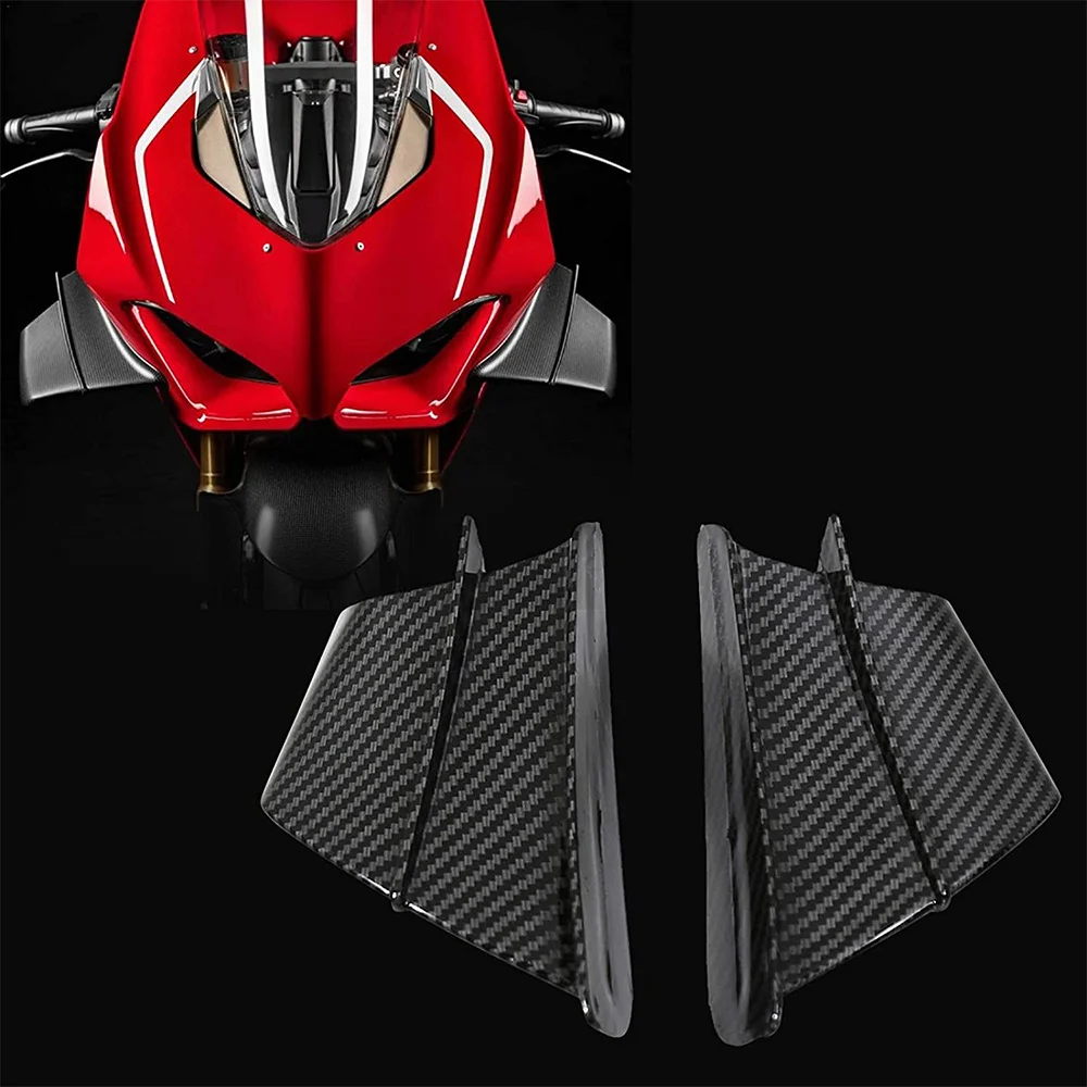 Dependable-Motorcycle Fairing Side Winglet Aerodynamic Wing Deflector Spoiler For Ducati Panigale V2 V4 899 959 1198 1199 1299