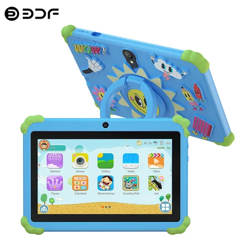 Nuevo 5G WiFi Android Tablet patrón de dibujos animados 7 pulgadas Tablet Pc Quad Core 4GB RAM 64GB ROM tabletas baratas y simples para niños