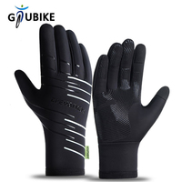 GTUBIKE Winter Warm Cycling Gloves Water Windproof Touchscreen Anti-slip Bicycle Motorbike Gloves Men Hiking Mountaineering