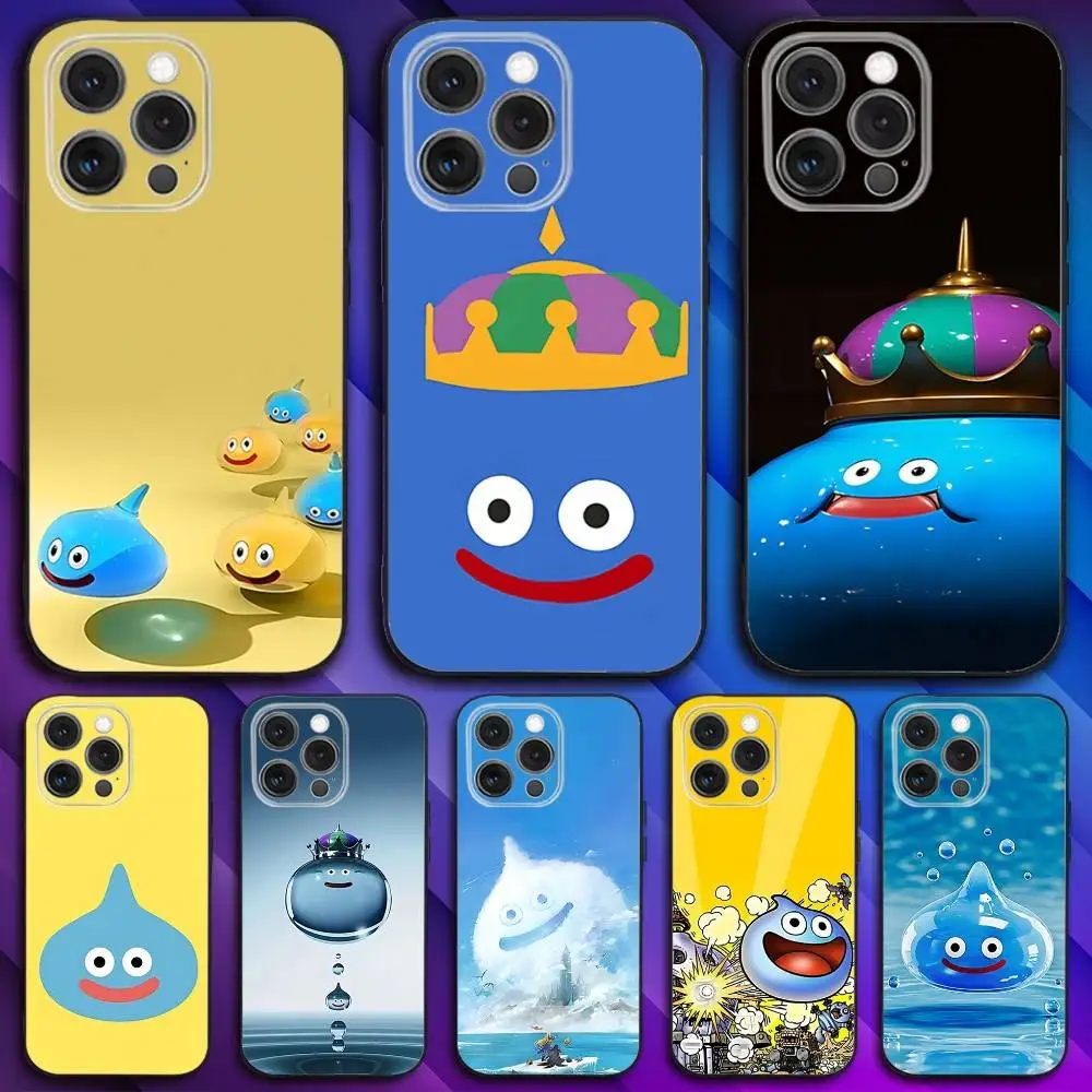 

S-Slime Anime M-Morimori Phone Case For iPhone 17,16,15,14,13,12,11,Pro,Max,Plus,X,XS,SE4,E,Mini,Soft Black Case