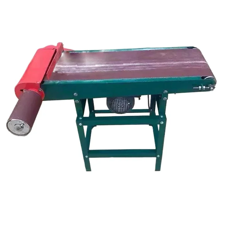 High Power Woodworking Belt Sander 2100×300mm Abrasive Belt Sanding Machine 220V 1500W Sandpaper Polishing Machine