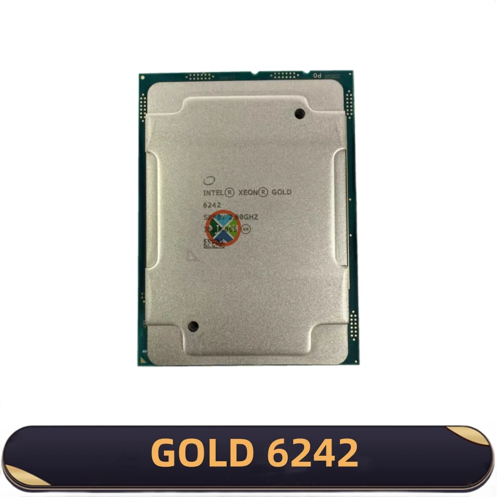 

Процессор Intel Xeon Gold 6242, 16 ядер, 32 потока, 2,8 ГГц, 22 МБ, 150 Вт, процессор LGA3647 для серверной материнской платы C621 Xeon GOLD6242