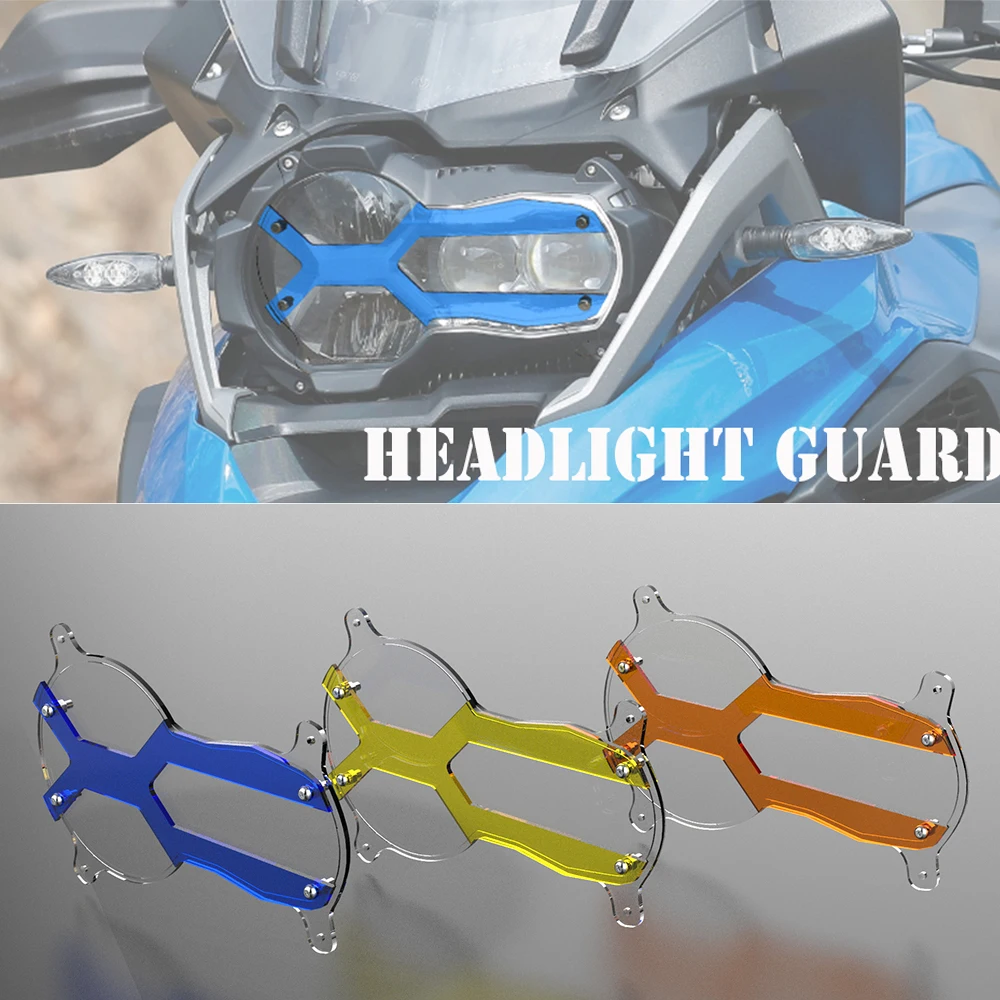 

New Acrylic Headlight Protector Guard Lense Cover Motorcycle Accessories For BMW R 1250 GS R1250GS ADV Adventure 2021 2022 2023