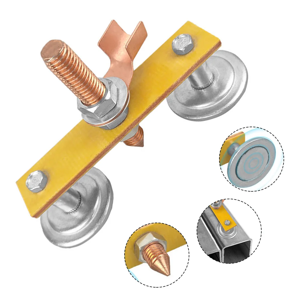 Welding Magnet Head Magnetic Welding Fix Ground Clamp Magnetic Welding Support Ground Clamp For Electric Welding Ground