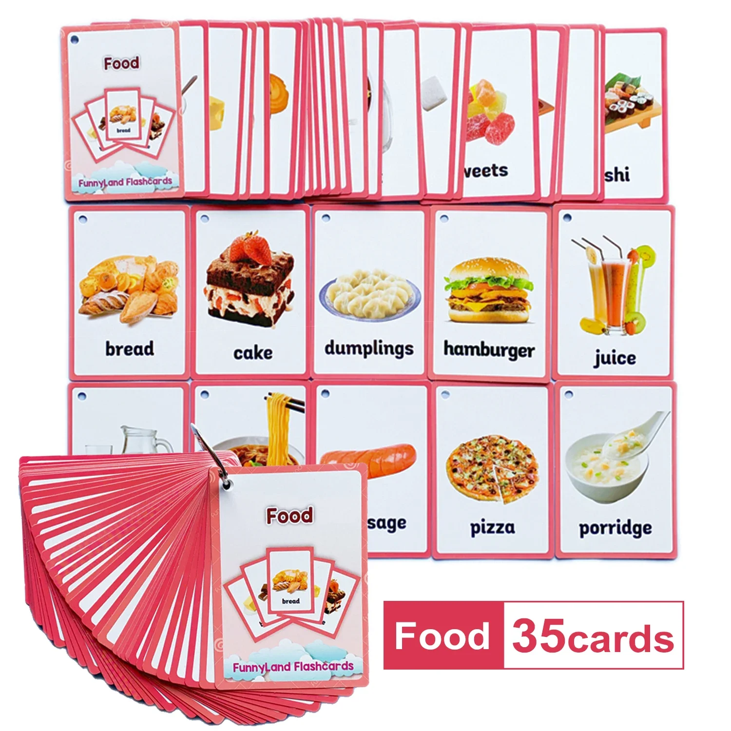 Bebê Montessori Aprendendo Inglês Word Card, Brinquedos Educativos Cognitivos, Picture Memorise, Jogos Presentes para Crianças, Crianças Flashcards