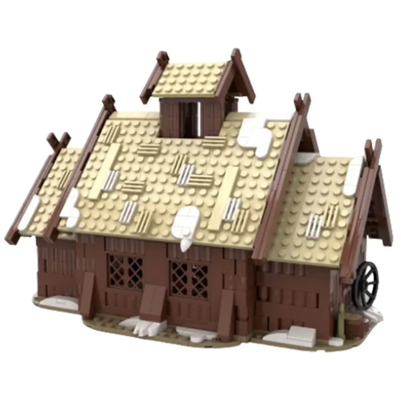 Brinquedo De Montagem De Partículas Pequenas, Armazenamento De História, Mide House, Modelo De Puzzle Criativo, DIY, Spot MOC-96080