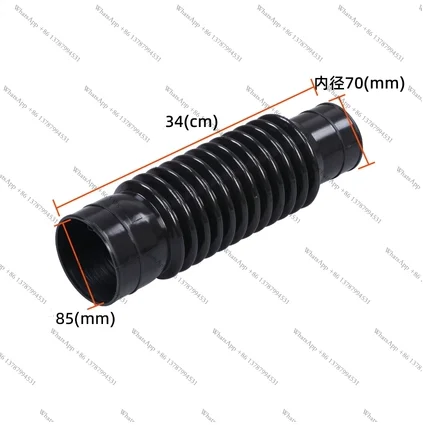 Tubo flexible para pulverizador de niebla 3WF-3A/B 3WF-3 3WF-2.6 1E40FP-3 1E40FP-3Z, tubo curvo