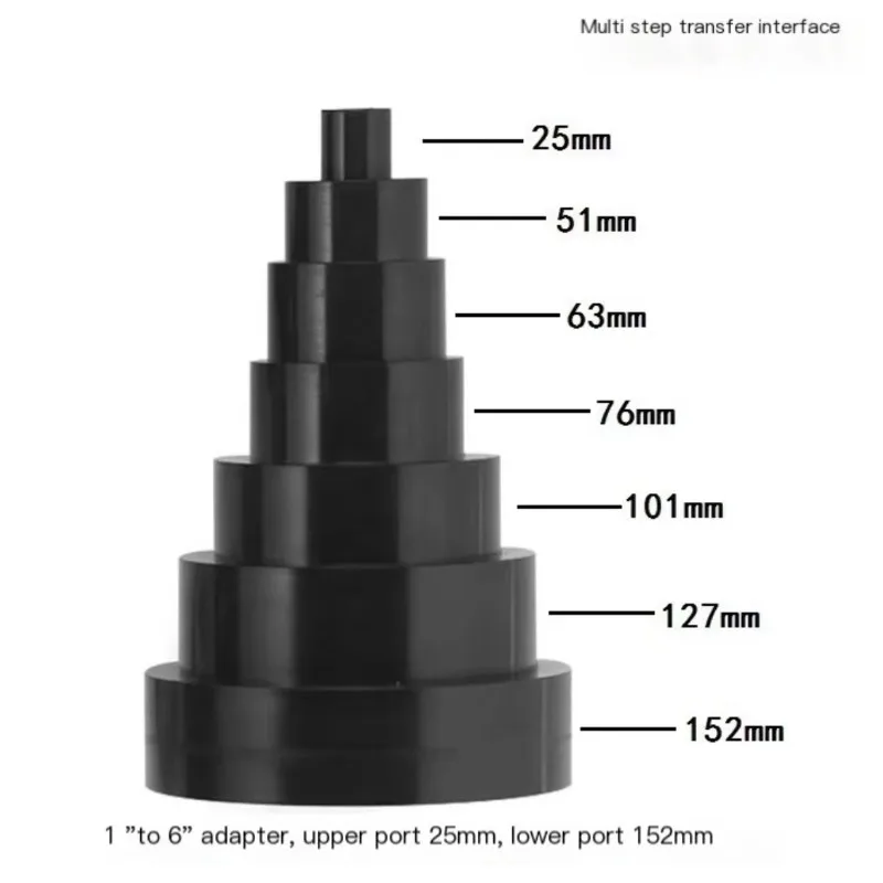 1PCS Dust Collector Connector for Pipe Woodworking Vacuum Cleaner Adapter Parts 32/35/38/40/100mm Hose Converter