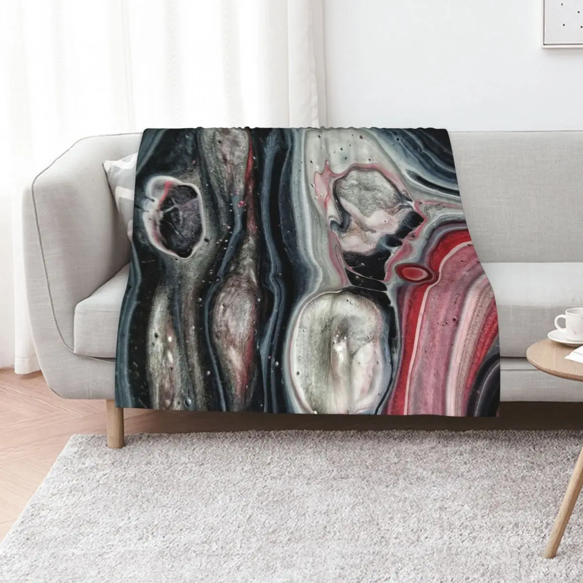 

Galaxy Within Throw Blanket Sleeping Bag Retros Blankets For Sofas Soft Beds Blankets