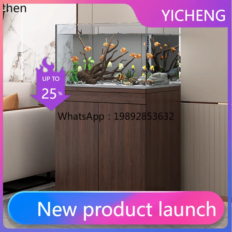 LYY fish tank load-bearing base aquarium partition cabinet large and medium-sized aquatic plants landscaping fish tank